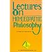 Lectures on Homoeopathic Philosophy
