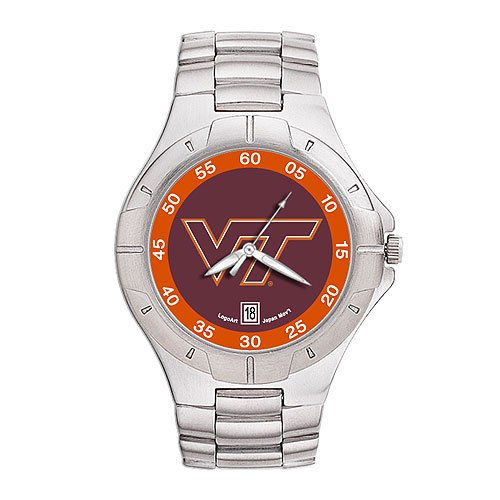 Virginia Tech Hokies NCAA Men's Pro II Watch with Stainless Steel Bracelet