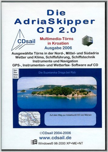 Die AdriaSkipper CD 4.0 - Fahrtensegeln in Kroatien