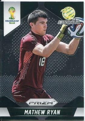 Panini Prizm World Cup Brazil 2014 Base Card # 14 Mathew Ryan Australia