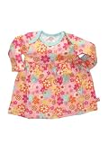 Itzy Bitzy Sugar Blossoms Long Sleeve Dress by Zutano - Multi-colored - Preemie