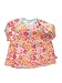 Itzy Bitzy Sugar Blossoms Long Sleeve Dress by Zutano - Multi-colored - Preemie