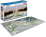 4D Washington DC Skyline Time Puzzle