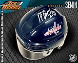 Alexander Semin Autographed Washington Capitals Blue Mini Helmet - Autographed NHL Helmets and Masks