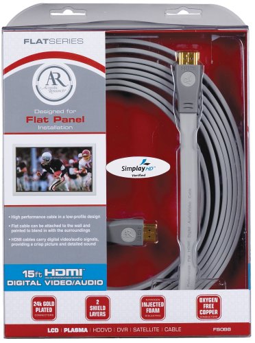 Acoustic Research FS088 Flat Series HMDI Cable