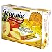 Jeannie Prebiotics 100% No Animal Content Gelatin-free Dessert [High Fiber & Vitamin C], Peach, 3.6oz Boxes (Pack of 12)