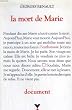 La mort de Marie