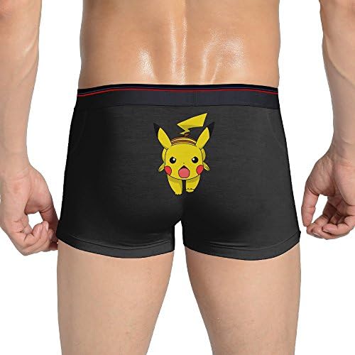 Fashion Pokemon Pikachu Boys'Costume Hoodie Men's Boxer Brief Underwear