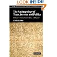 The Anthropology of Texts, Persons and Publics (New Departures in Anthropology)