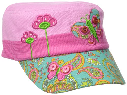 Stephen Joseph Girls' Signature Caps, Butterfly, One Size