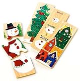 Gund Wooden Puzzle Matching Game It very attractive for my likes and will most likely use them the most
