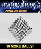 Original Nanospheres, 231 Rare Earth Magnetic Balls