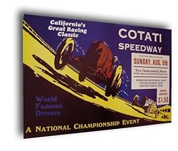 1922 Cotati Speedway Poster Print