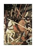 Battle of San Romano (Detail) by Paolo Uccello. Size 15.13 inches width by 21.75 inches height. High Quality Art Poster Print