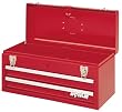 Waterloo PCH2020 20-1/2-Inch Long by 8-1/2-Inch Wide by 9-1/2-Inch High Red 2 Drawer Metal Portable Chest