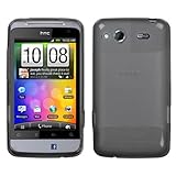 TPU Clear Smoke Silicone Skin Gel Cover Case For HTC Salsa