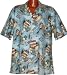 Exclusive Hawaiian Turtles In Paradise Aloha Shirt Gray