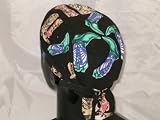Cowboy Boots Headwrap Medical Scrub Cap