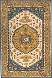 5ft x 8ft - Teal Blue Momeni Persian Garden PG-3 Persian Garden Teal Blue
