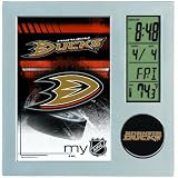 NHL Anaheim Ducks Digital Desk Clock
