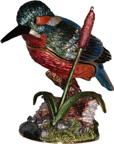 Arora Designs Kingfisher Jeweled Box Set