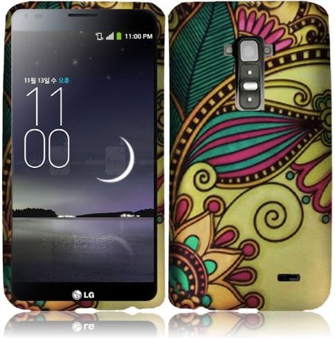 For LG G Flex Cover Case (Antique Flower)