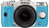 PENTAX デジタル一眼カメラ Q10 レンズキット シルバー/アクア003 Q10 LENSKIT SL/AQ 003 PENTAX デジタル一眼カメラ Q10 レンズキット シルバー/アクア003 Q10 LENSKIT SL/AQ 003