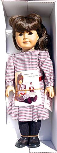 Vintage and Retired Samantha Doll and Boxed Hardcover Book Set from Pleasant Company
