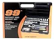 Great Neck TK99   99 Piece Ratchet and Socket set, 1/4" and 3/8" Drive