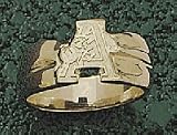 Alabama Crimson Tide A Ladies' Ring Size 6 3/4 - 14KT Gold Jewelry
