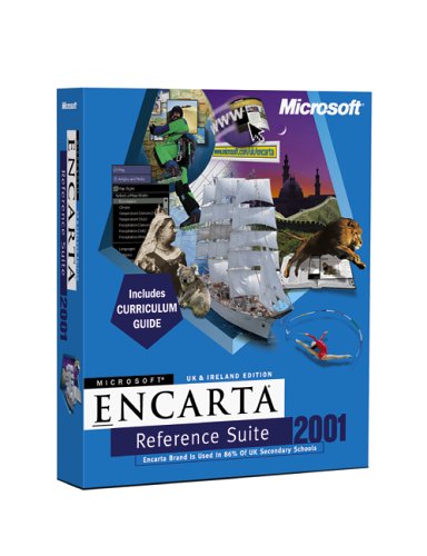 Encarta Reference Suite 2001 6 CD-ROM Promotion