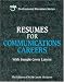 Book Resumes for Communications Careers (Vgm Professional Resumes Series)