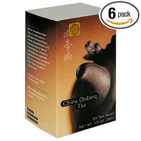 Stash Premium China Oolong Tea, Tea Bags, 20-Count Boxes (Pack of 6)
