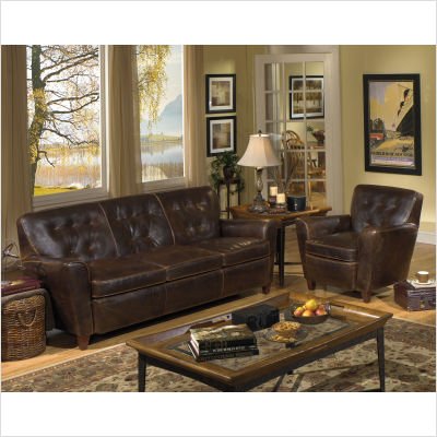 Bradington Young 827 CHOT Audric Leather Club Chair and Ottoman 51C8ESY9EGL Bradington Young 827 CHOT Audric Leather Club Chair and Ottoman