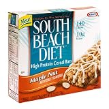 South Beach Diet High Protein Cereal Bars, 1.23-Ounce Bars in 5-Count Boxes (Pack of 4)