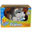 Cepia Zhu Zhu Puppies Series Adorable Moving ZhuZhu Puppy - White and Grey Dakota with Brush (8/23)