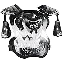 Chest Protector For Motocross Fox Racing R3 Men's Roost Deflector Motocross Motorcycle Body Armor - Color: Blue, Size: Medium