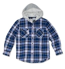 LITTLE BOYS Brenner Flannel Hoodie