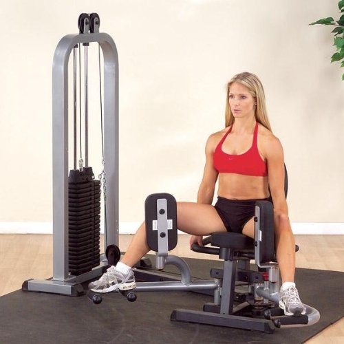 Body Solid Inner & Outer Thigh Weight Stack Machine GIOT STK
