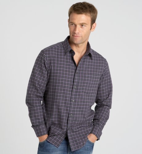 Big & Tall Blue Harbour Long Sleeve Check Shirt