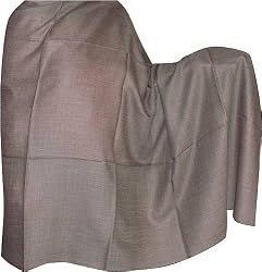 Girls Gift Ideas Solid Color Pure Wool Shawl 86 x 39 inches (kpw233)
