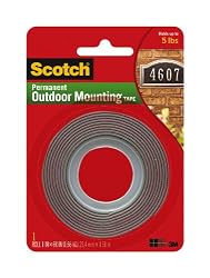 3M Scotch 4011 Exterior Mounting Tape, 1 in x 60 in