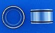 Large Gauge - 29mm / 1 1/8in - Super Acrylic Flesh Tunnels -Clear - Sold as a Pair