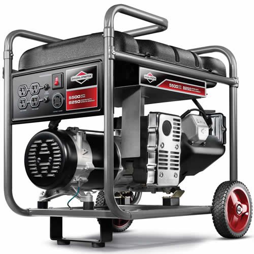 Briggs Stratton 8250 Watt 305cc Gas Powered Portable Generator 030440