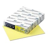 Hammermill - Plain paper - light yellow - Letter A Size (8.5 in x 11 in) - 500 sheet(s)