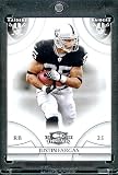 2008 Donruss Threads (Football) # 89 Justin Fargas RB - Oakland Raiders - NFL Trading Card in Protective Display Case!