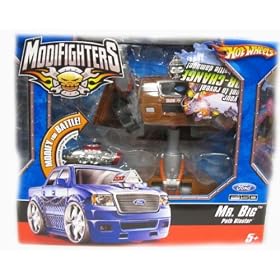 Click here to buy HOT WHEELS ModiFighters 1:18 Mr. Big Path Blaster by Mattel.