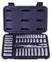Advanced Tool Design Model  ATD-1200  44 Piece 1/4" Drive Chrome Socket Set, SAE and Metric In Blow Molded Case