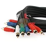 Xbox 360 Ultra Series - 12 ft 12 Foot Gold Plated 5 RCA Component Video Cable
