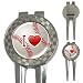 3-in-1 Golf Divot of I Love Baseball (Astros, Twins, Dodgers, Yankees, Brewers, Oakland Athletics, Mets, Mariners, Phillies, Rays, Pirates, Rangers, Padres, Blue Jays, Giants, Cardinals, Nationals)